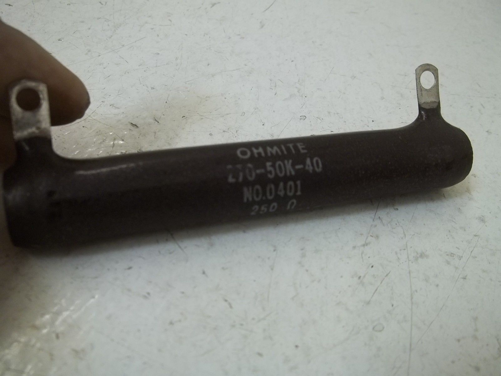 OHMITE 0401 (270-50K-40) RESISTOR 50WATTS, 250 OHMS NSMP