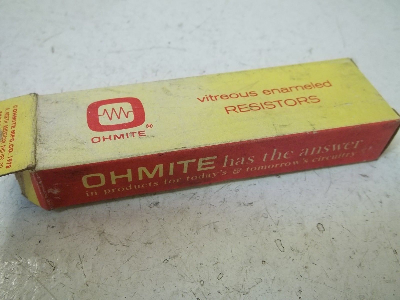 OHMITE 0401 (L50J250) RESISTOR 50WATTS, 250 OHMS *NEW IN BOX*