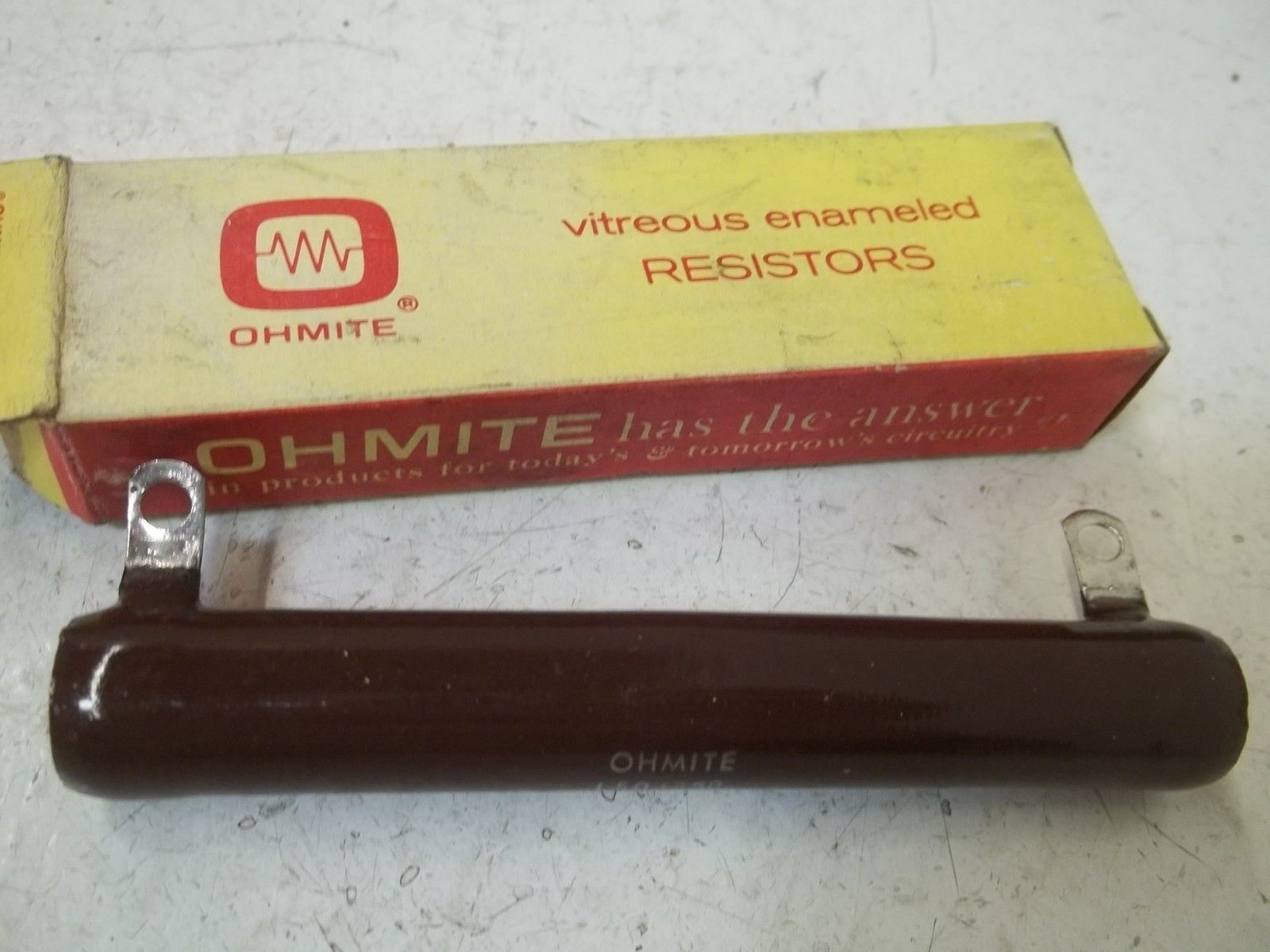 OHMITE 0401 (L50J250) RESISTOR 50WATTS, 250 OHMS *NEW IN BOX*