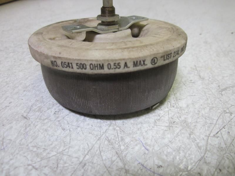 OHMITE 0541 500 OHM MODEL L RHEOSTAT  NSNP