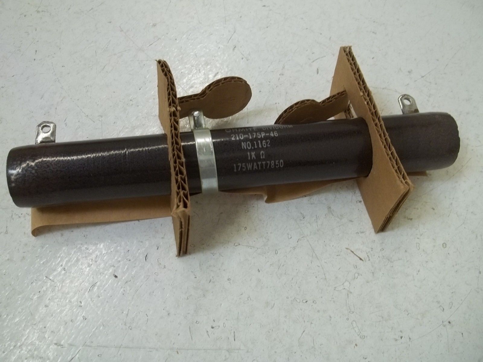 OHMITE 1162 (210-175P-46) RESISTOR 175WATTS, 1K OHMS NSMP