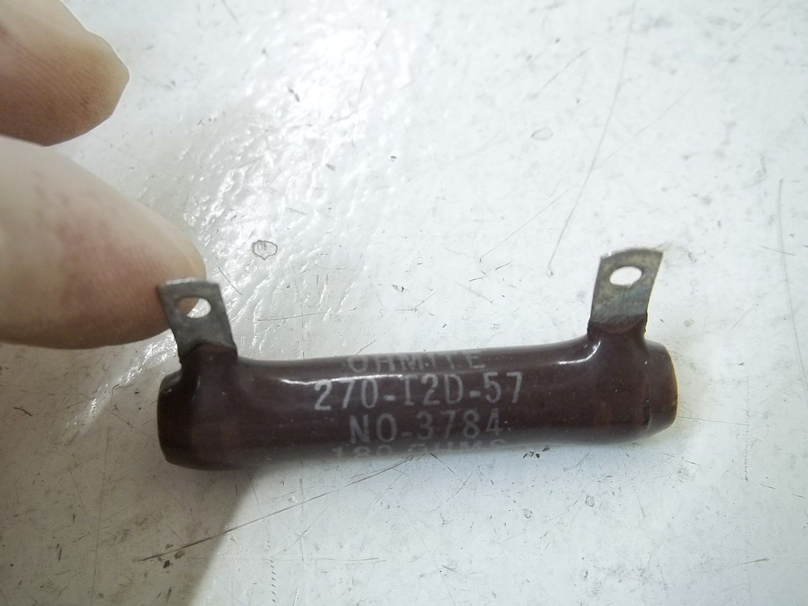 OHMITE 3784 270-12D-57 RESISTOR 180 OHMS NSMP