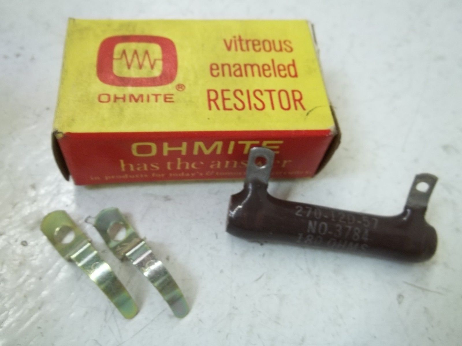 OHMITE 3784 270-12D-57 RESISTOR 180 OHMS NSMP