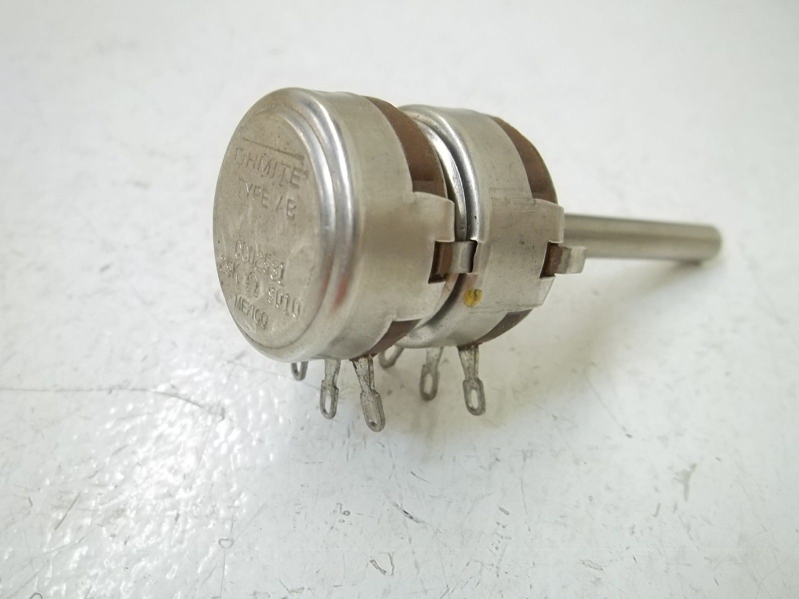 OHMITE CCU2531 POTENTIOMETER 25K OHMS UNMP