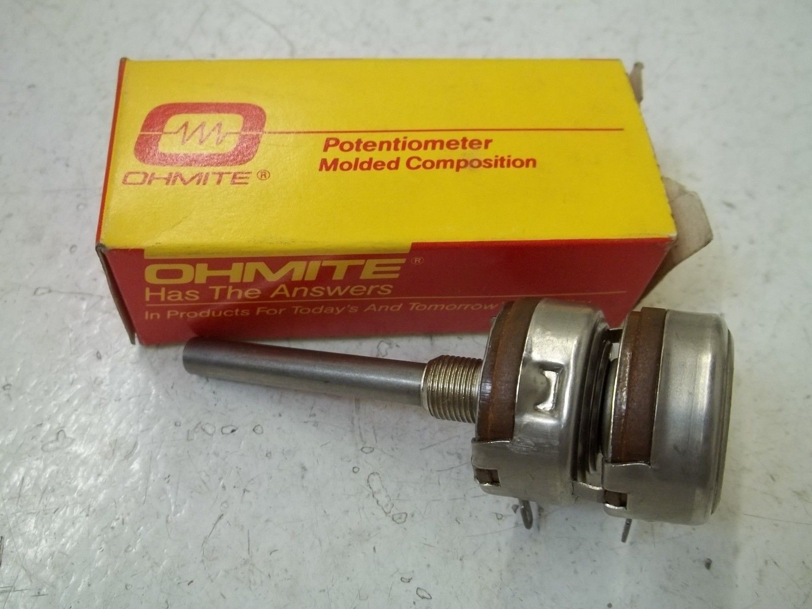 OHMITE CCU2531 POTENTIOMETER 25K OHMS UNMP