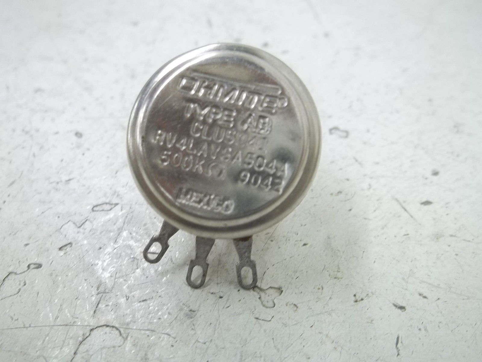 OHMITE CLU5041 POTENTIOMETER 0.5MEG NSMP