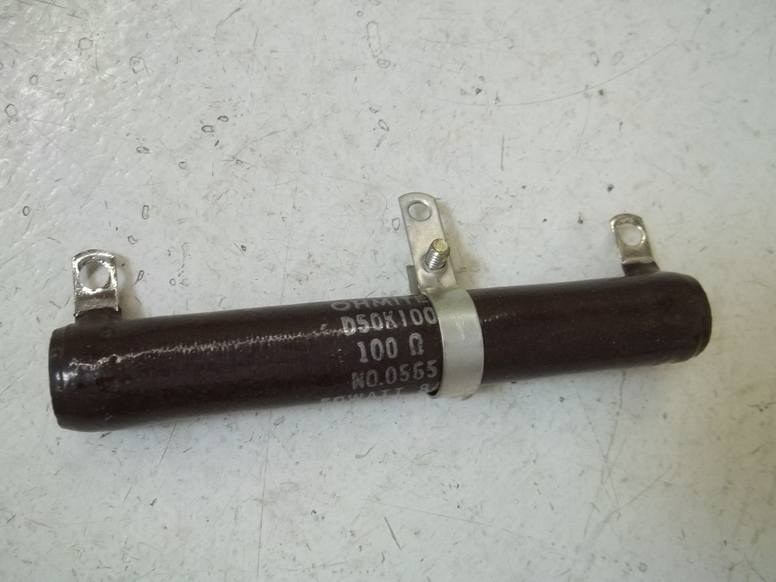 OHMITE D50K100 RESISTOR 100 OHMS  NSMP