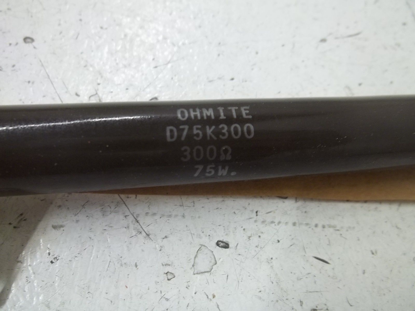 OHMITE D75K300 RESISTOR 75WATTS 300 OHM NSMP