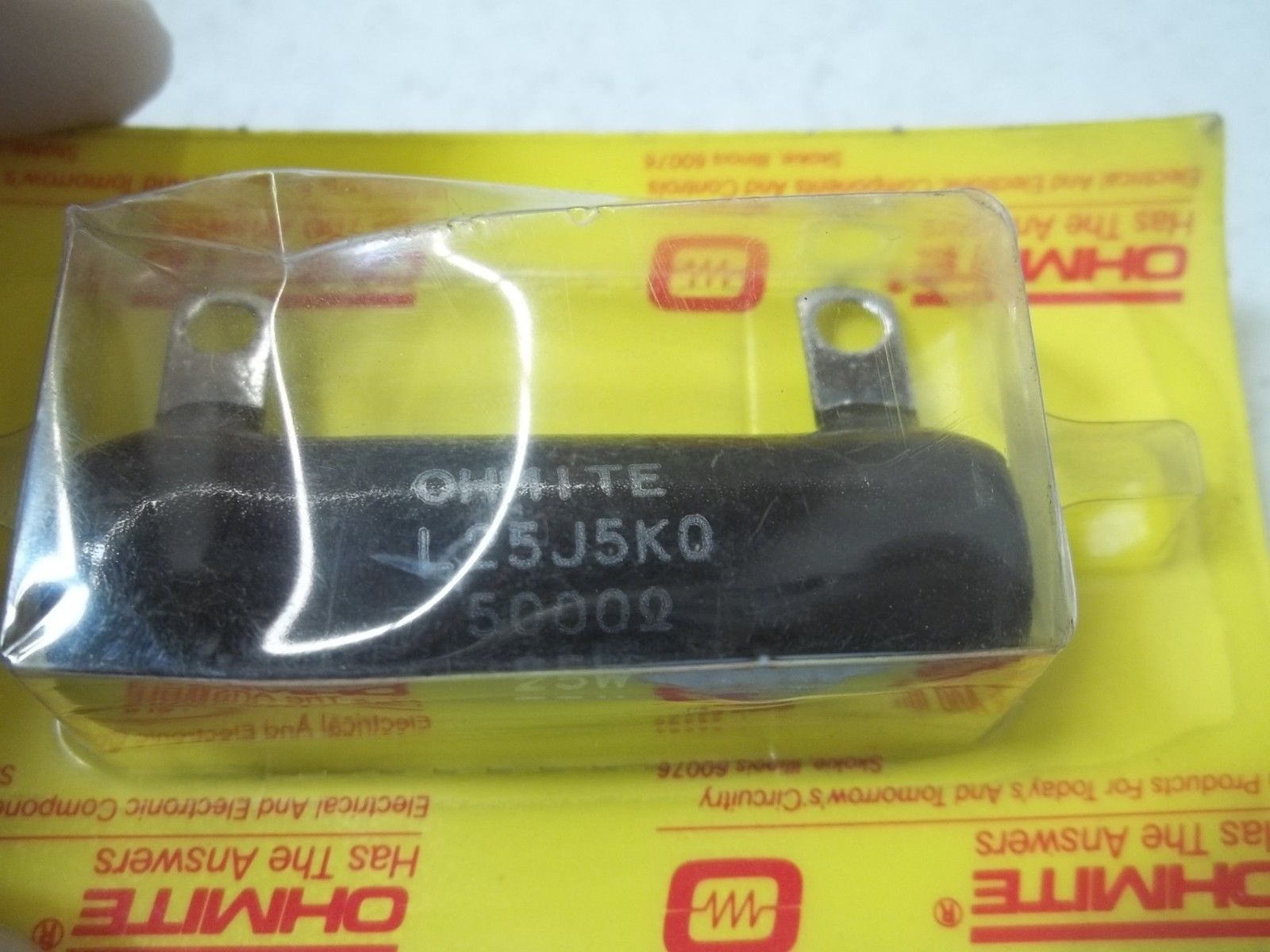 OHMITE L25J5K0 RESISTOR NSMP