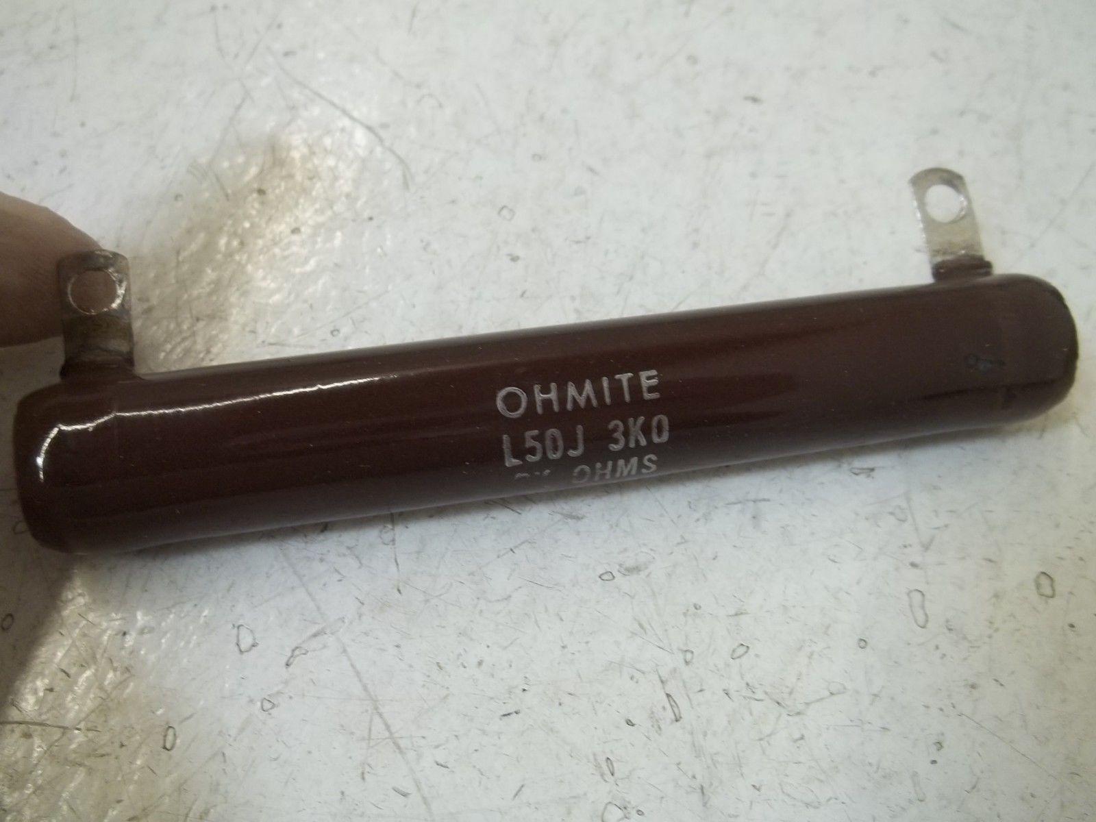 OHMITE L50J3K0 RESISTOR 50WATTS, 3K OHMS NSMP