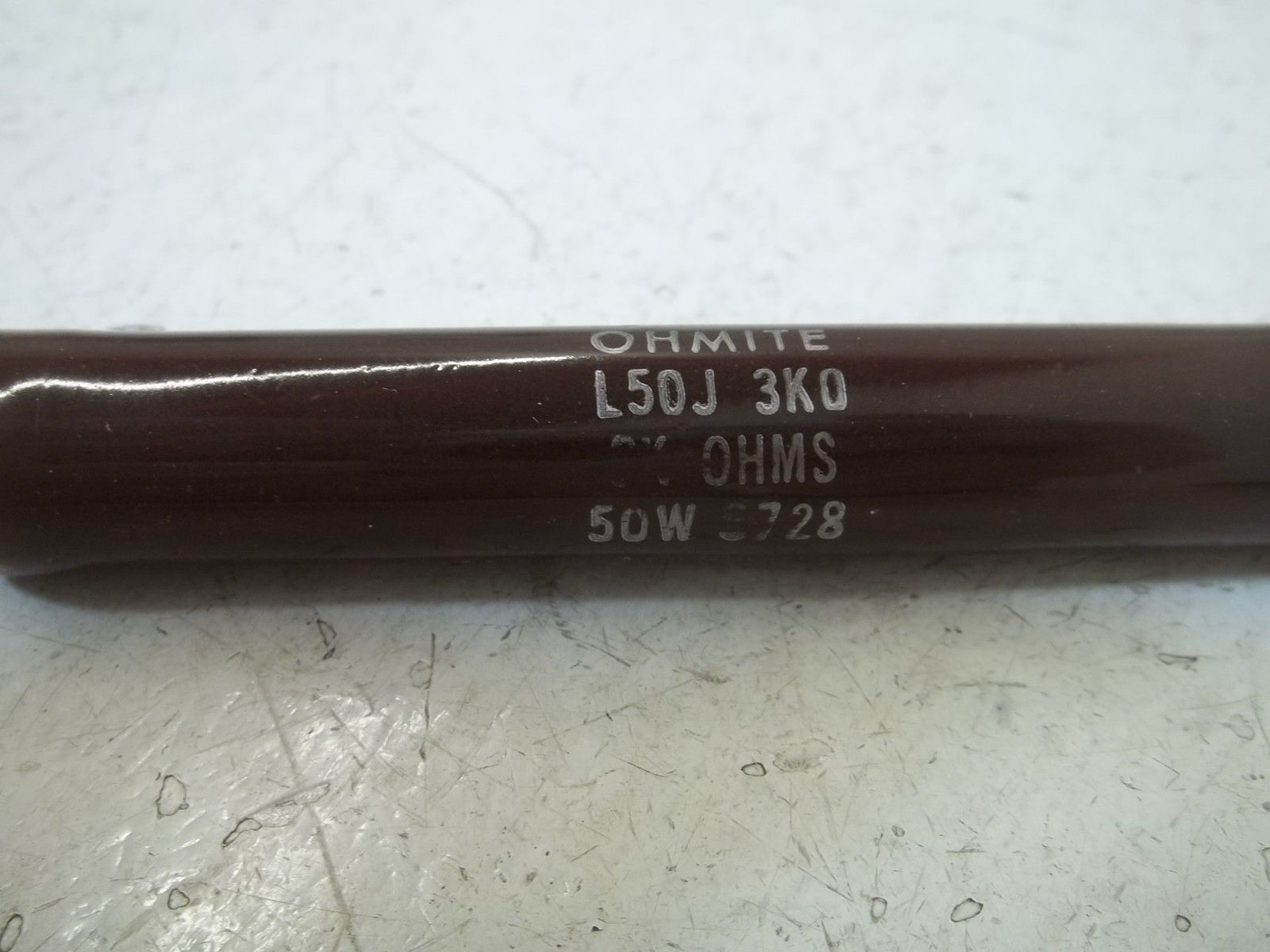 OHMITE L50J3K0 RESISTOR 50WATTS, 3K OHMS NSMP