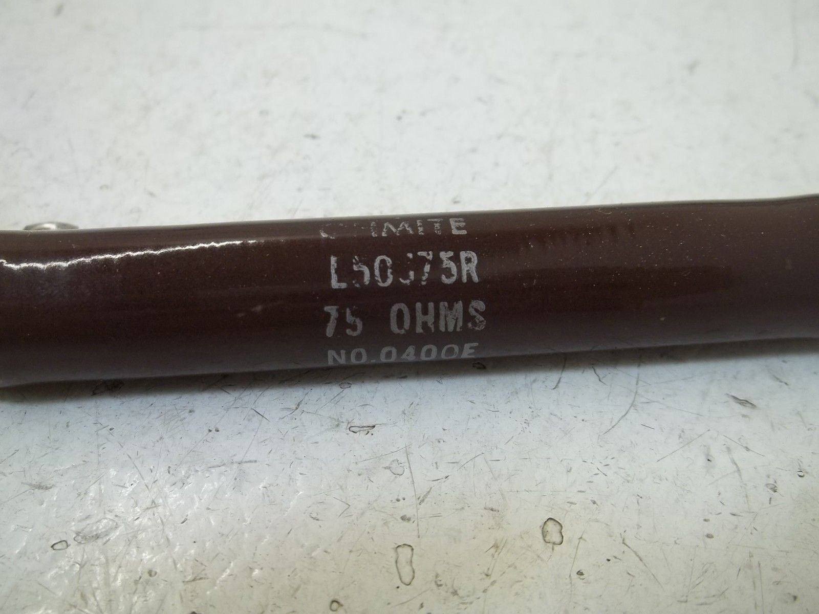 OHMITE L50J75R RESISTOR 50WATTS, 75 OHMS NSMP