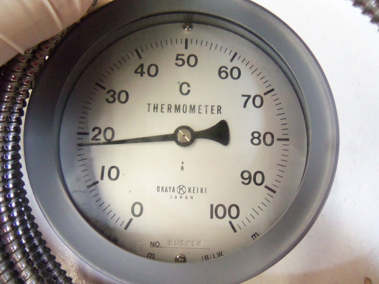 OKAYA KEIKI THERMOMETER 0-100 DEGREES C NSNP