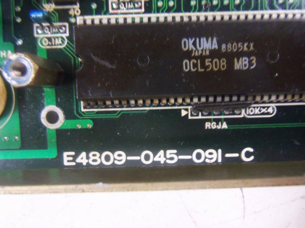 OKUMA OPUS 5000 II E4809-045-091-C 1911-15-20 MAIN BOARD II B UNMP
