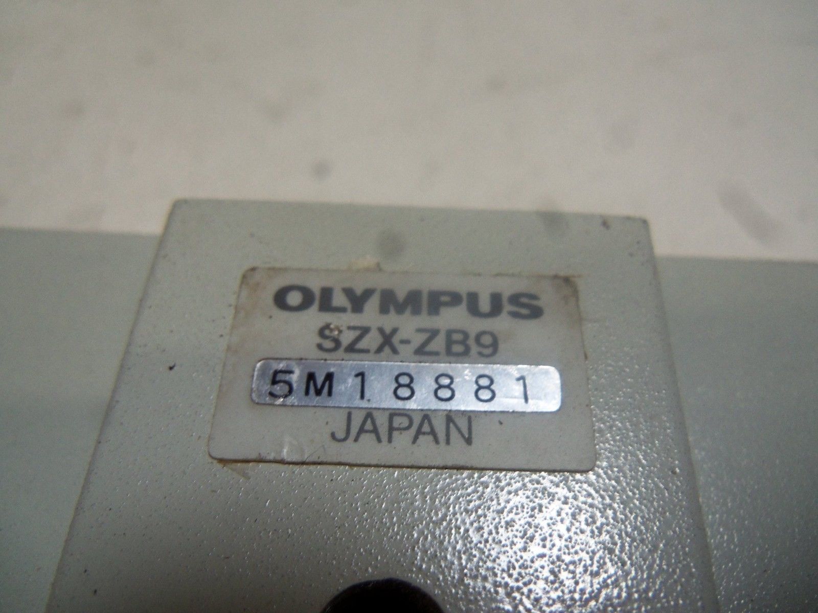 OLYMPUS SZX-ZB9  UNMP