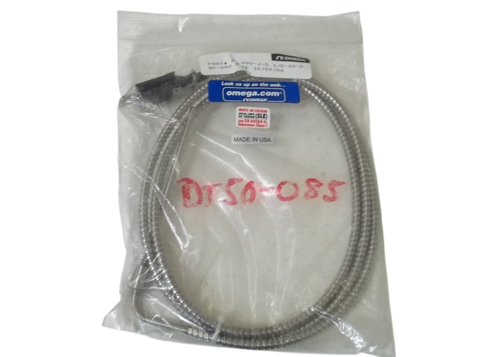 OMEGA BT-090-J-5 1/2-60-2 TEMPERATURE PROBE NSMP