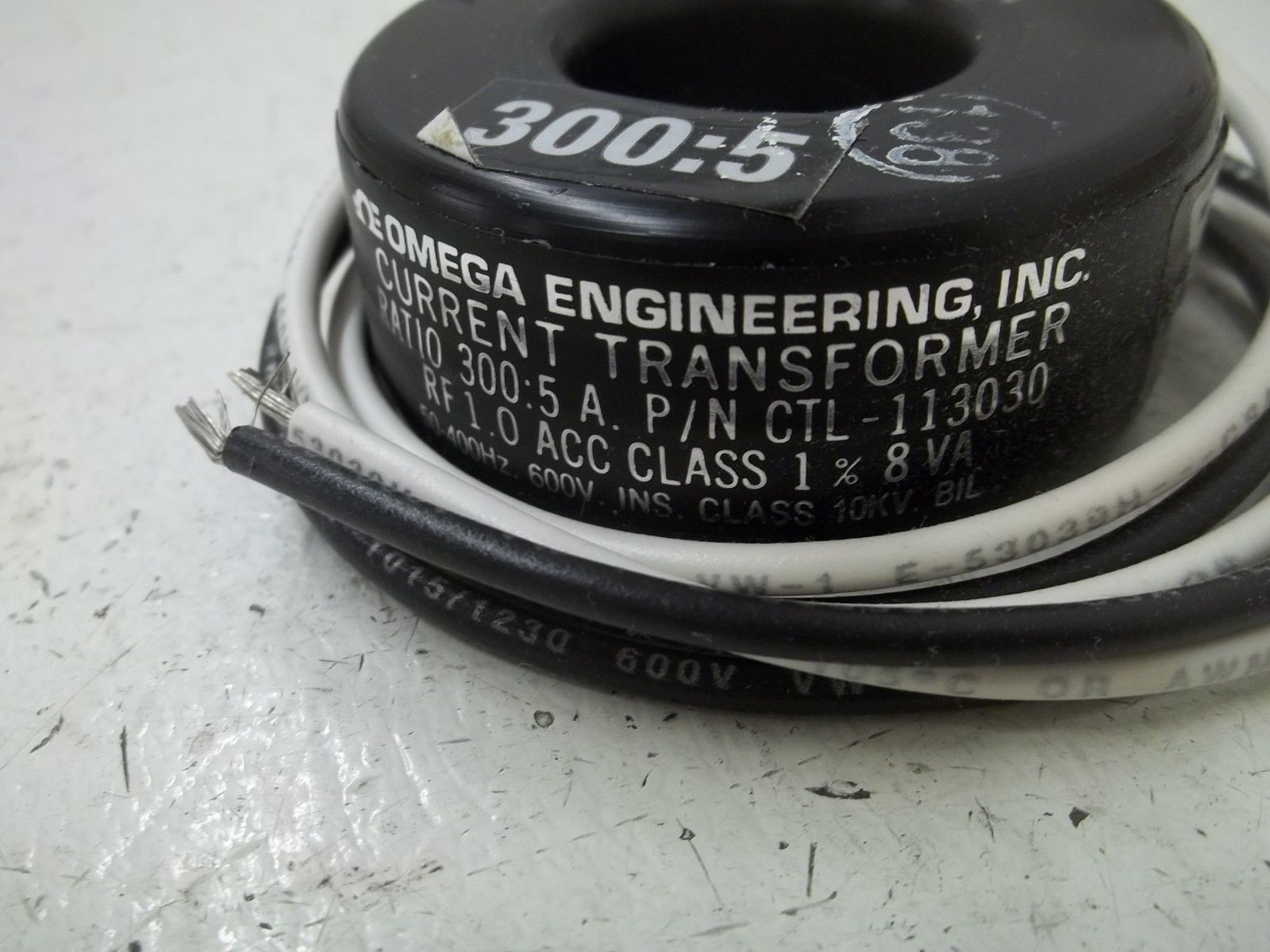 OMEGA CTL-113030 CURRENT TRANSFORMER UNMP