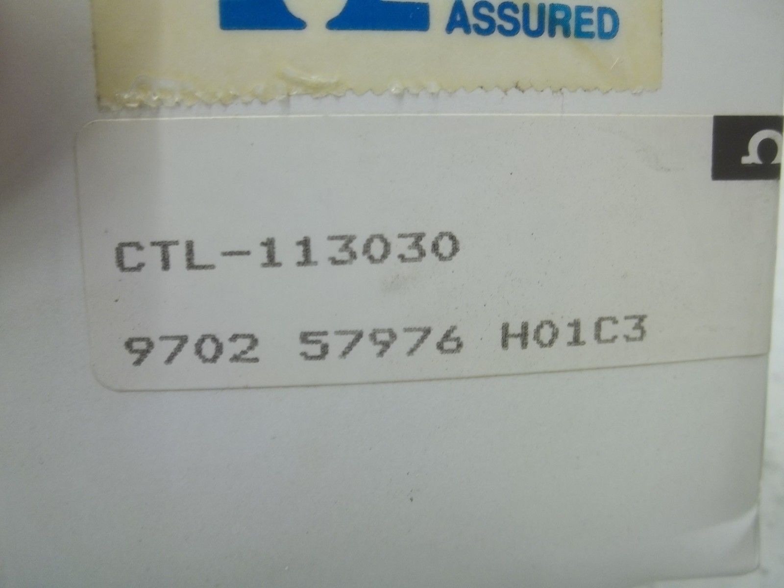 OMEGA CTL-113030 CURRENT TRANSFORMER UNMP