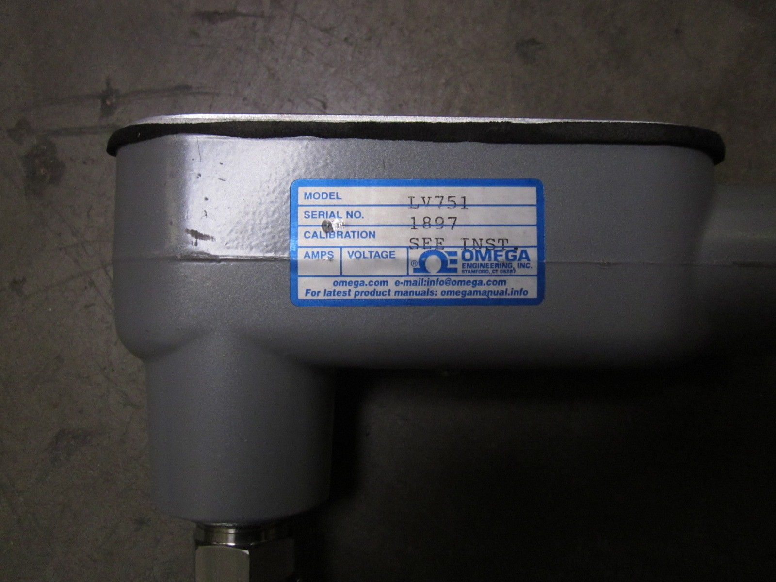 OMEGA LV751 RADIO FREQUENCY LEVEL SWITCH UNMP