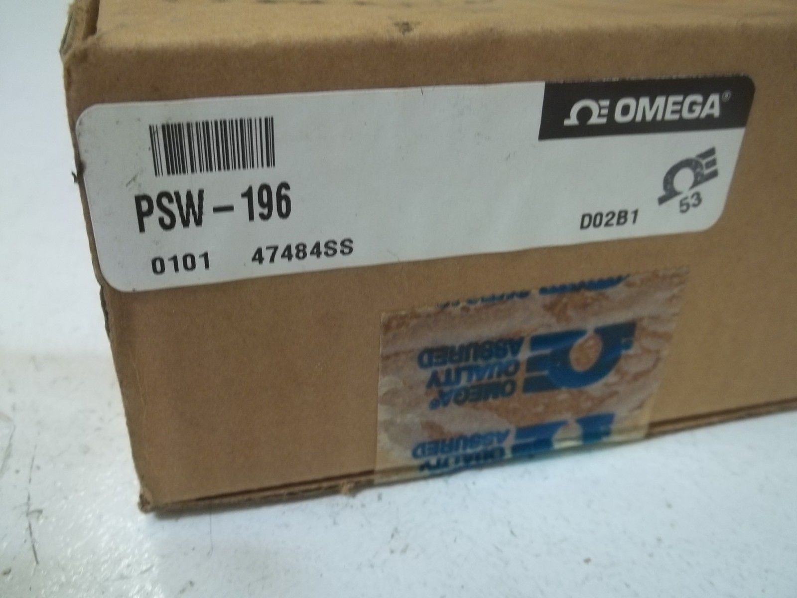 OMEGA PSW-196 PRESSURE CONNECTION NSMP