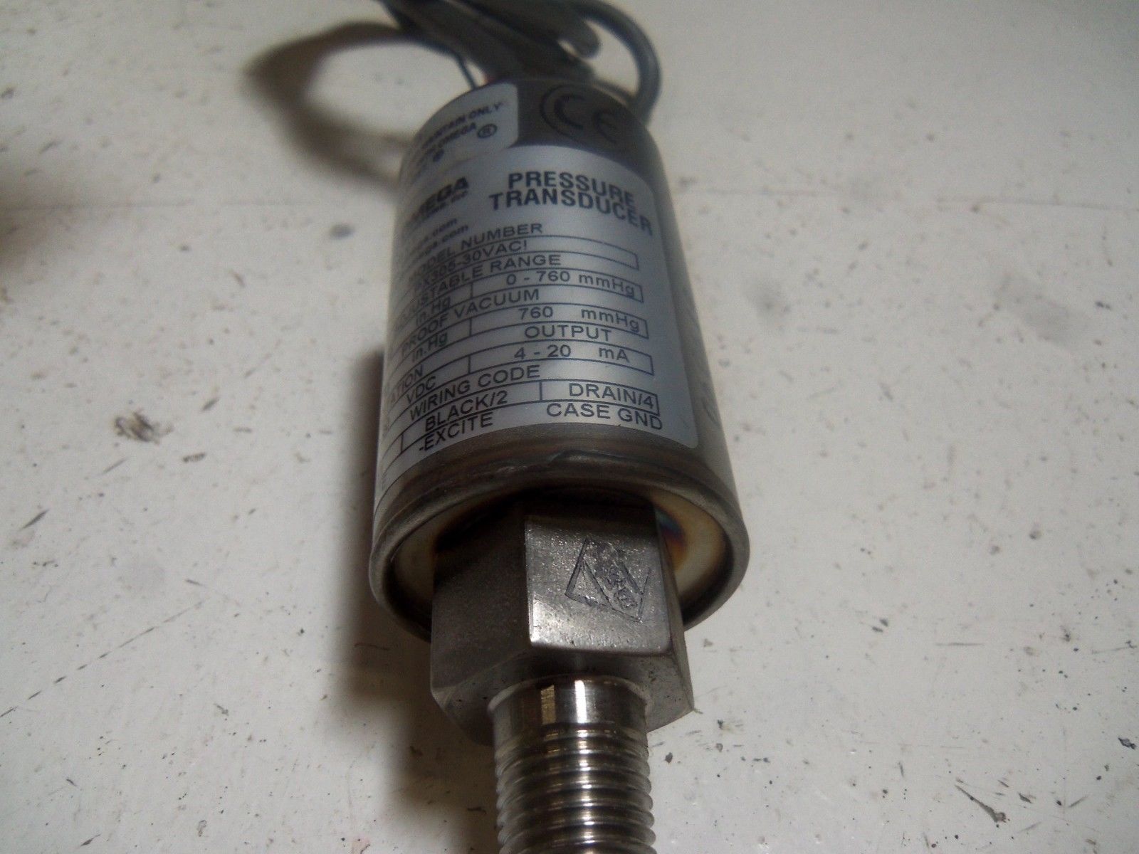 OMEGA PX305-30VACI PRESSURE TRANSDUCER UNMP