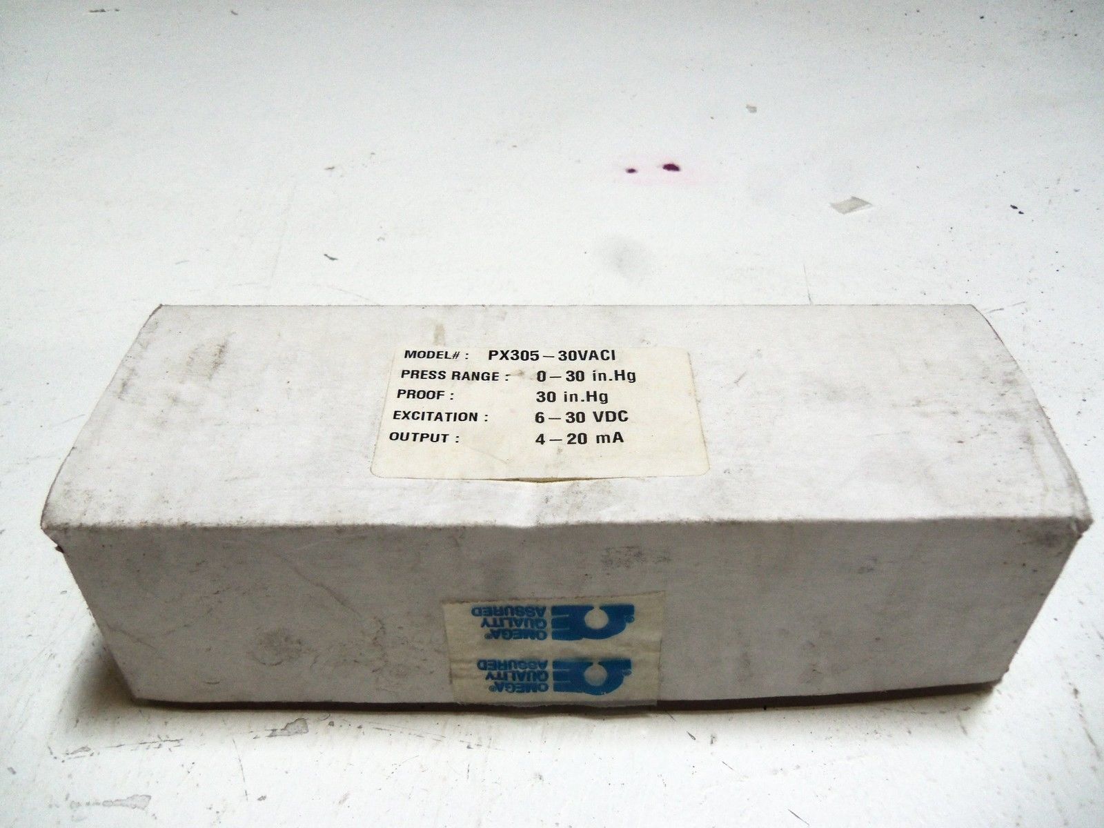 OMEGA PX305-30VACI PRESSURE TRANSDUCER *NEW IN BOX*