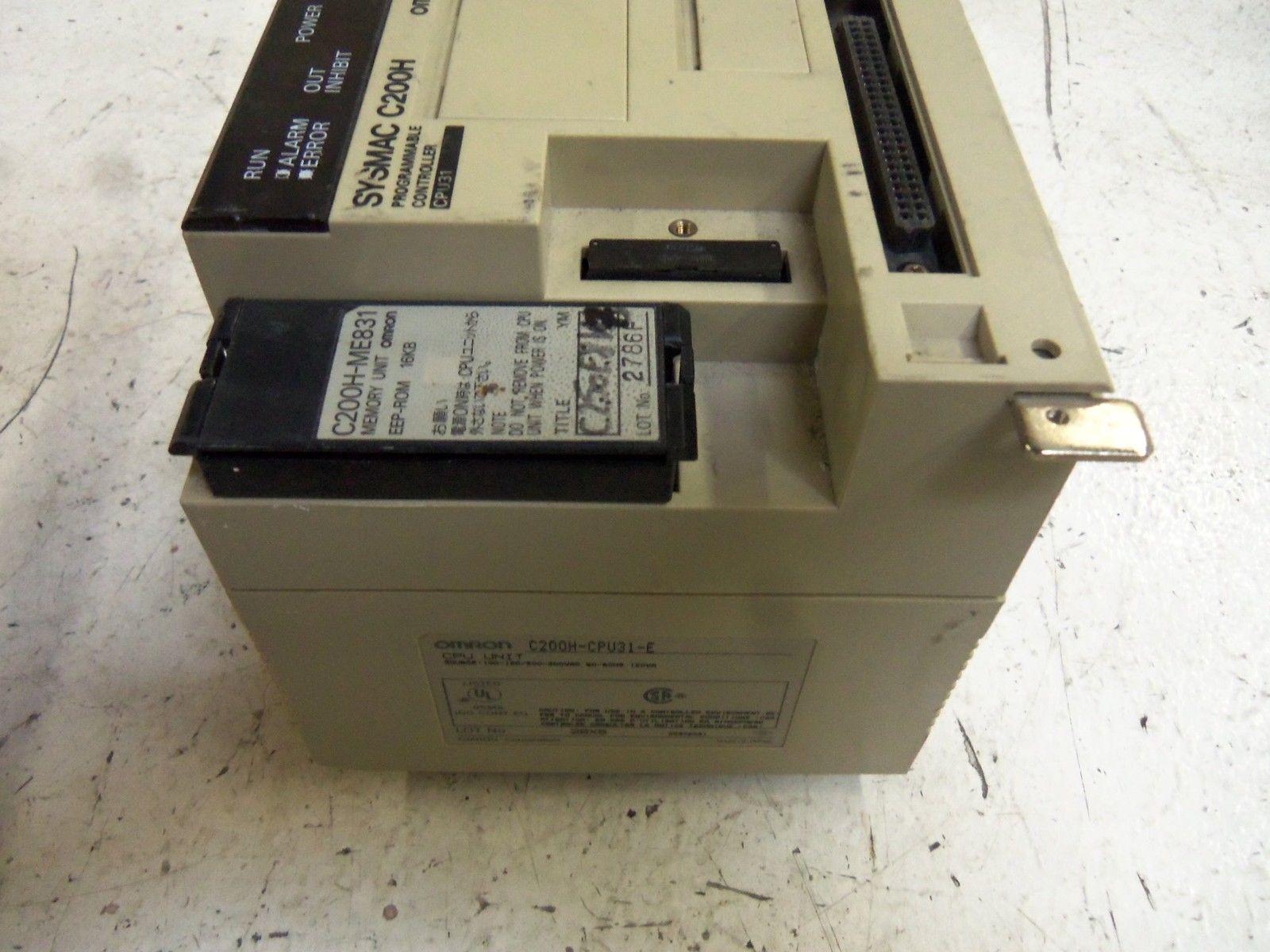 OMRON C200H-CPU31-E  UNMP