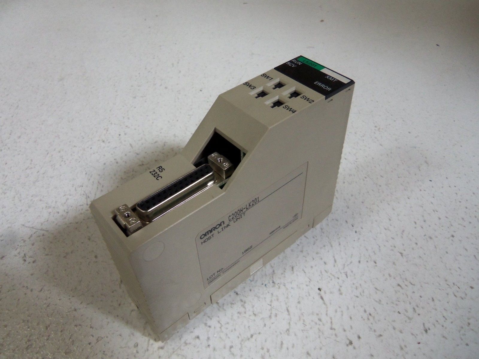 OMRON C200H-LK201 COMMUNICATION MODULE HOSTLINK *USED*