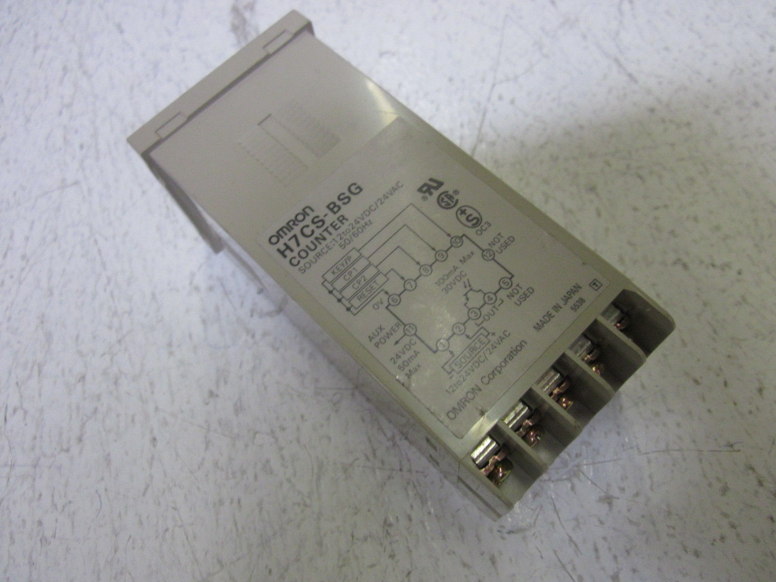 OMRON H7CS-BSG COUNTER UNMP