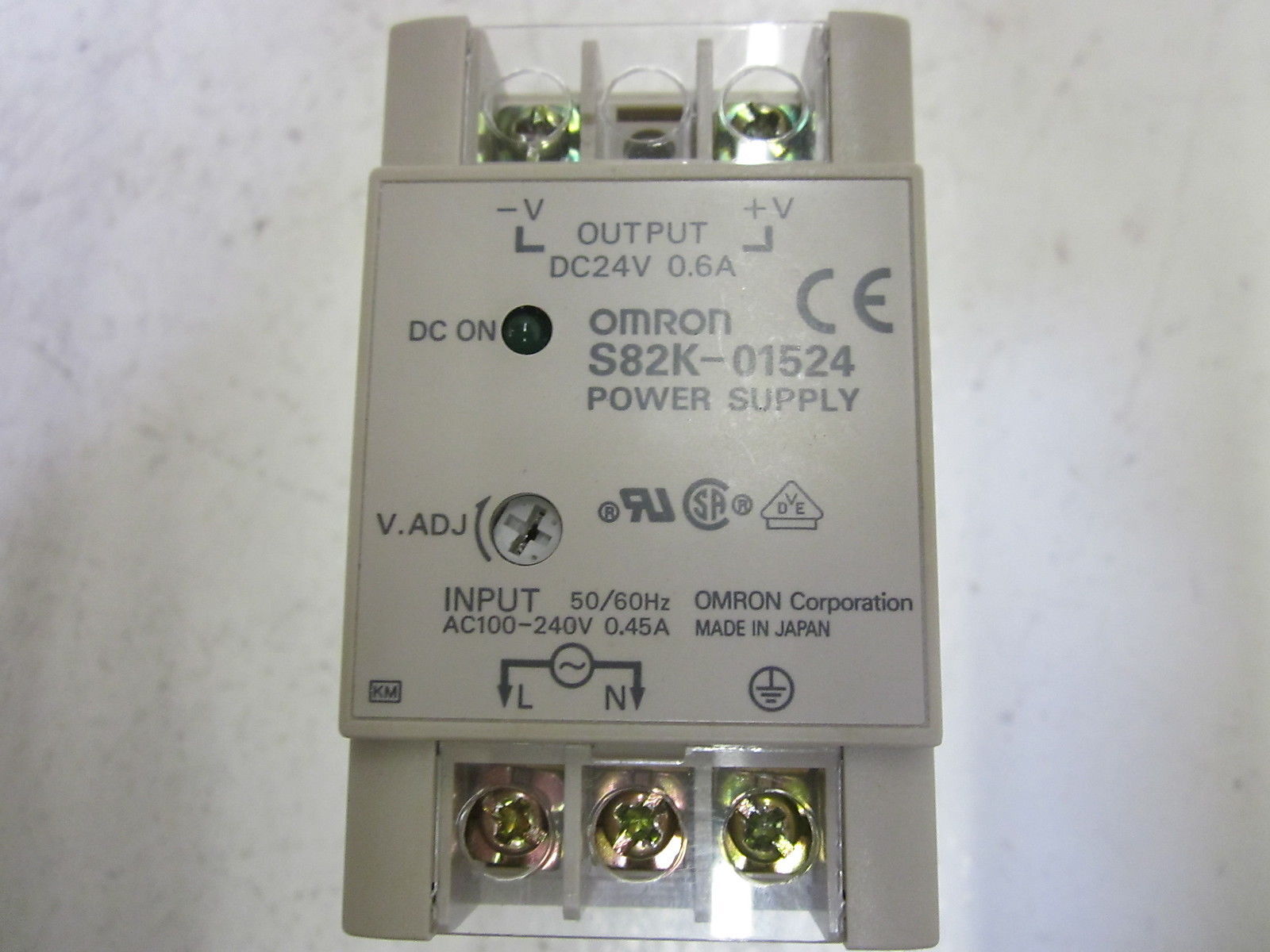 OMRON S82K-01524 POWER SUPPLY UNMP