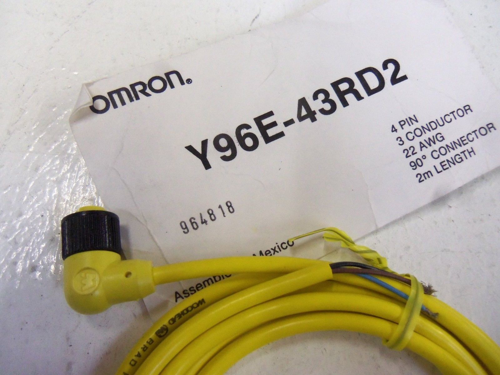 OMRON Y96E-43RD2 UNMP