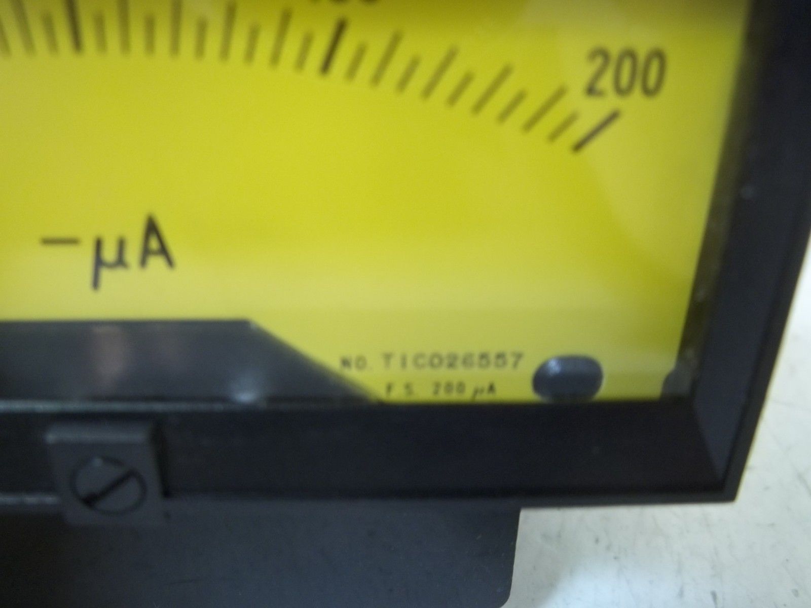 ONODA TIC026557 METER 0-200 UNMP