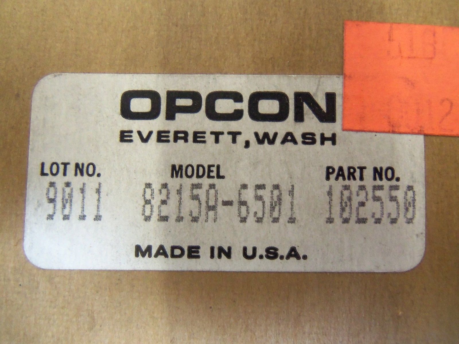 OPCON 8215A-6501  * NEW IN BOX*