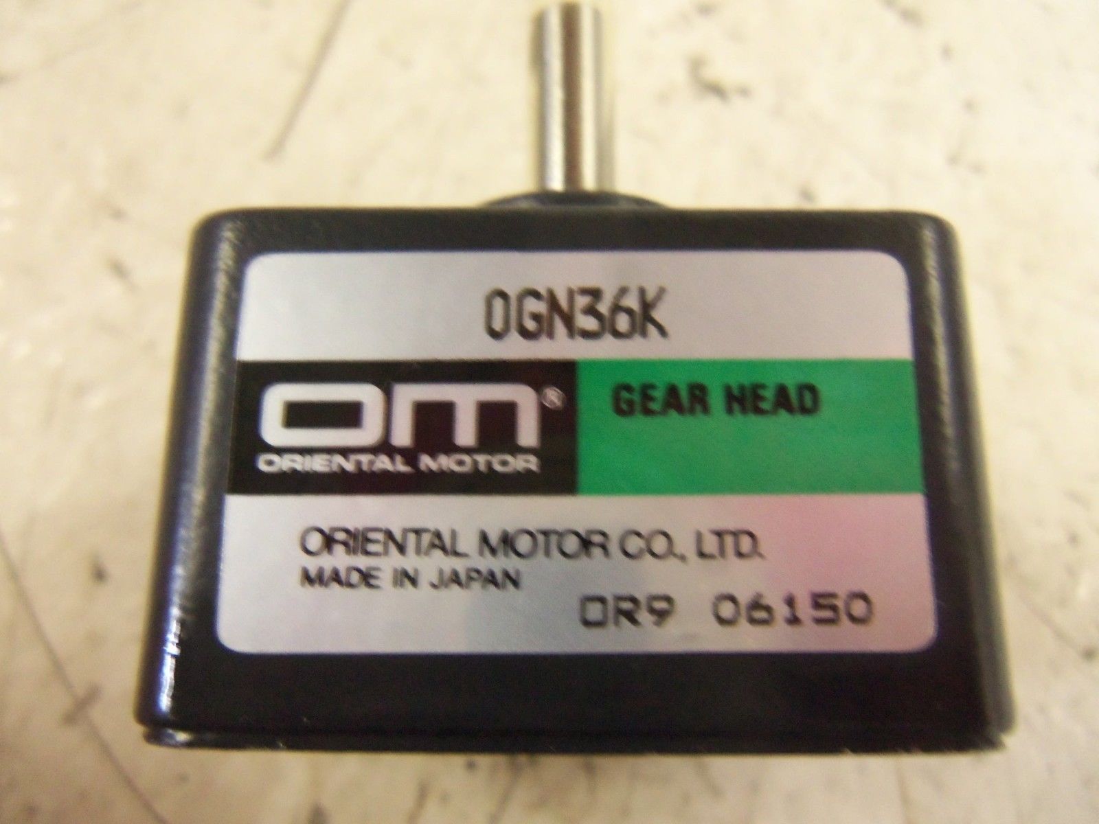 ORIENTAL MOTOR 0GN36K GEAR HEAD NSMP
