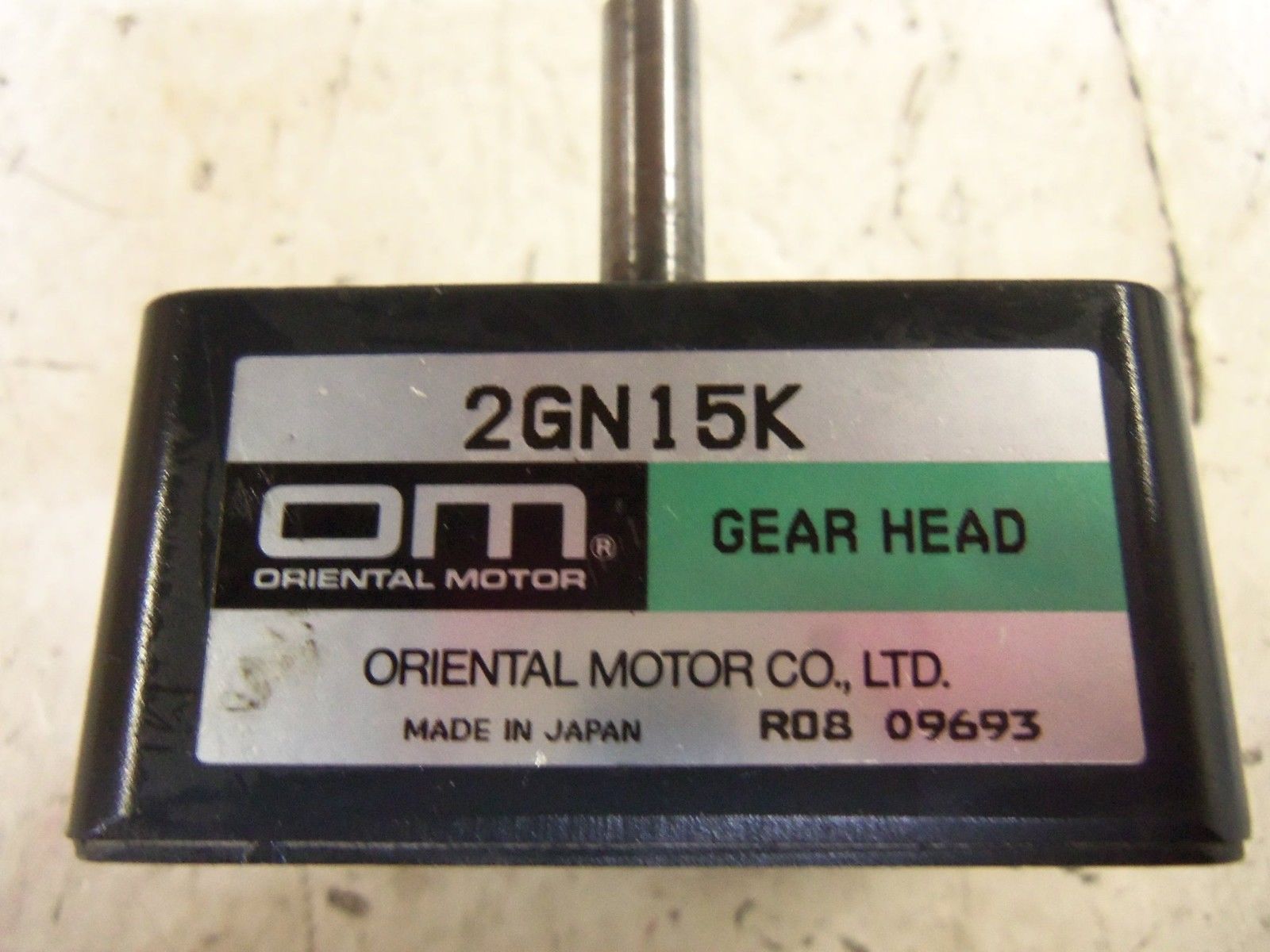 ORIENTAL MOTOR 2GN15K GEAR HEAD  NSNP