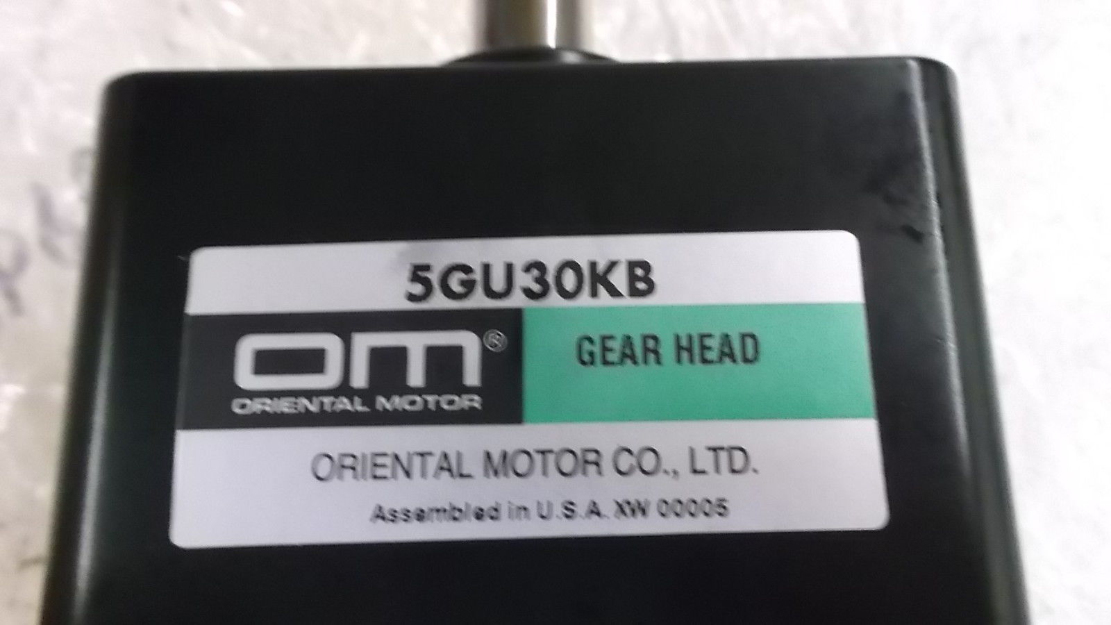 ORIENTAL MOTOR 5GU30KB GEARHEAD *NEW NO BOX*