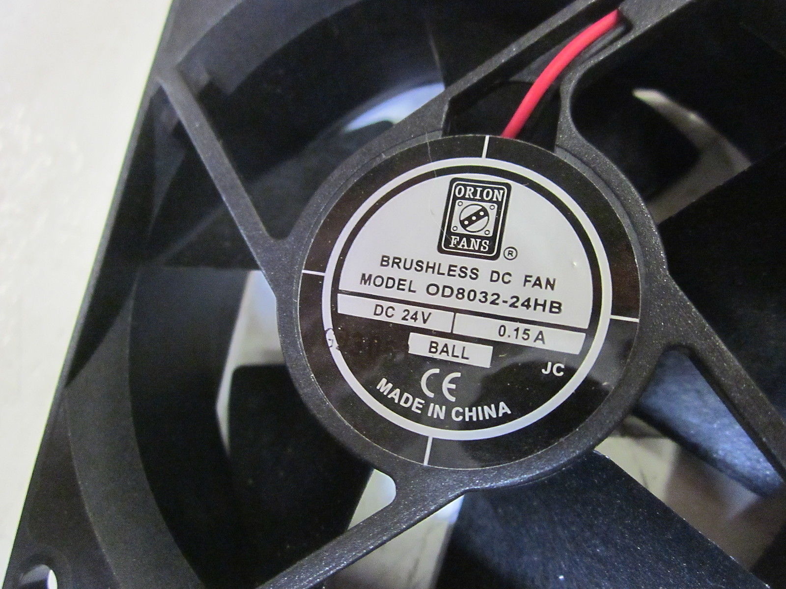 ORION OD8032-24HB DC BRUSHLESS FAN 24VDC NSNP