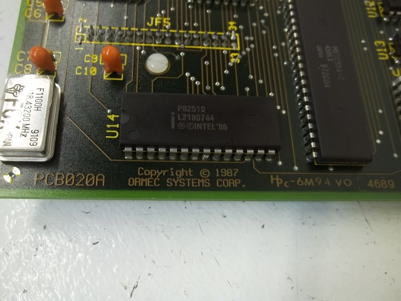ORMEC SYSTEM CORP. PCB020A PC BOARD UNMP
