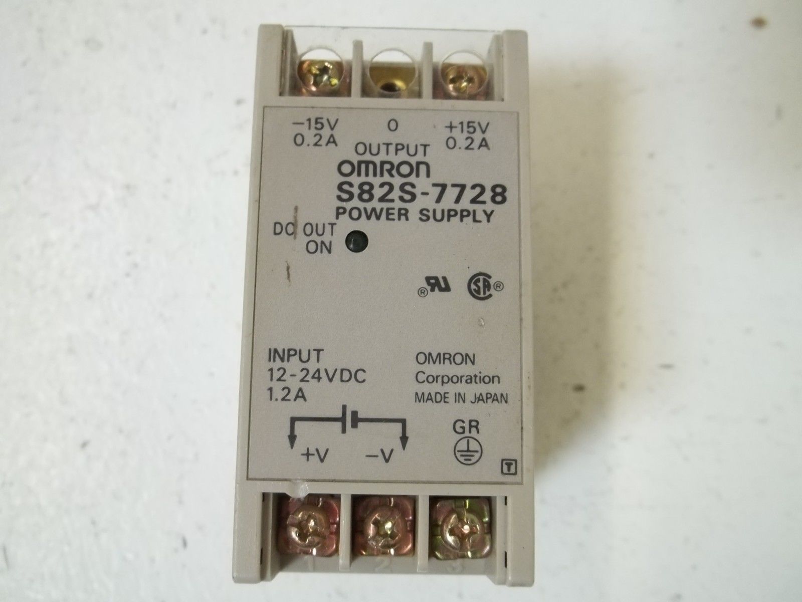 ORMON S82S-7728 POWER SUPPLY UNMP