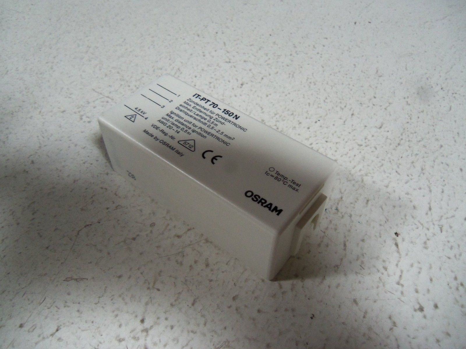 OSRAM IT-PT70-150N IGNITION UNIT FOR POWERTRONIC UNMP