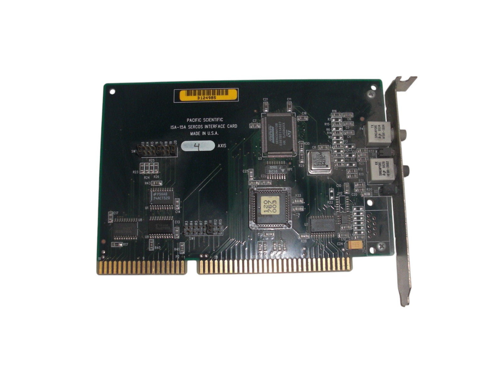 PACIFIC SCIENTIFIC ISA-15A INTERFACE CARD UNMP