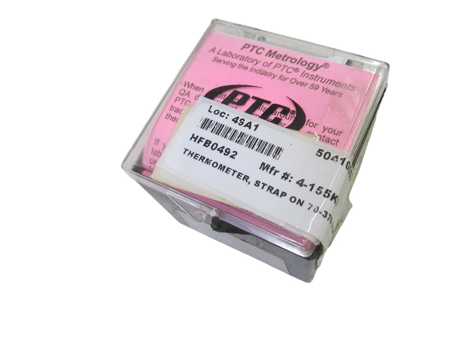 PACIFIC TRANSDUCER CORP. 487F THERMOMETER 70-370 DEGREE F NSMP