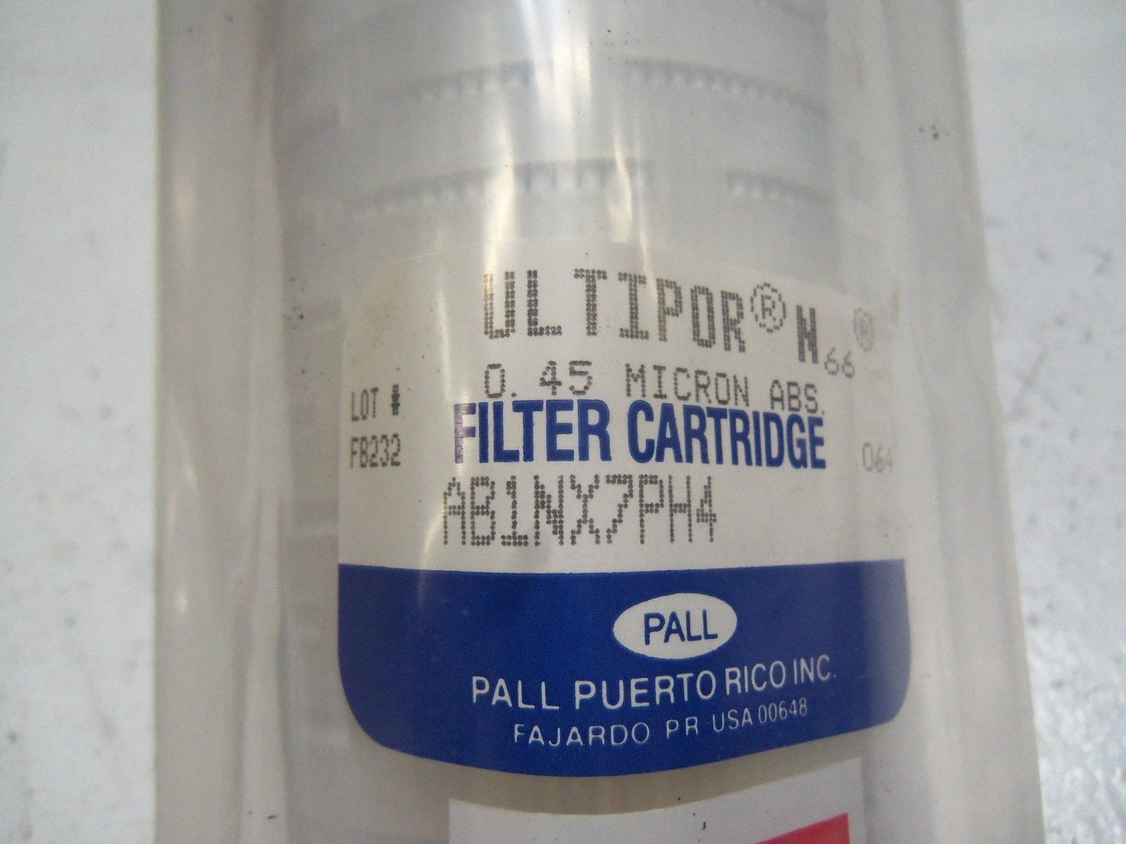 PALL AB1NX7PH4 FILTER CARTRIDGE NSMP