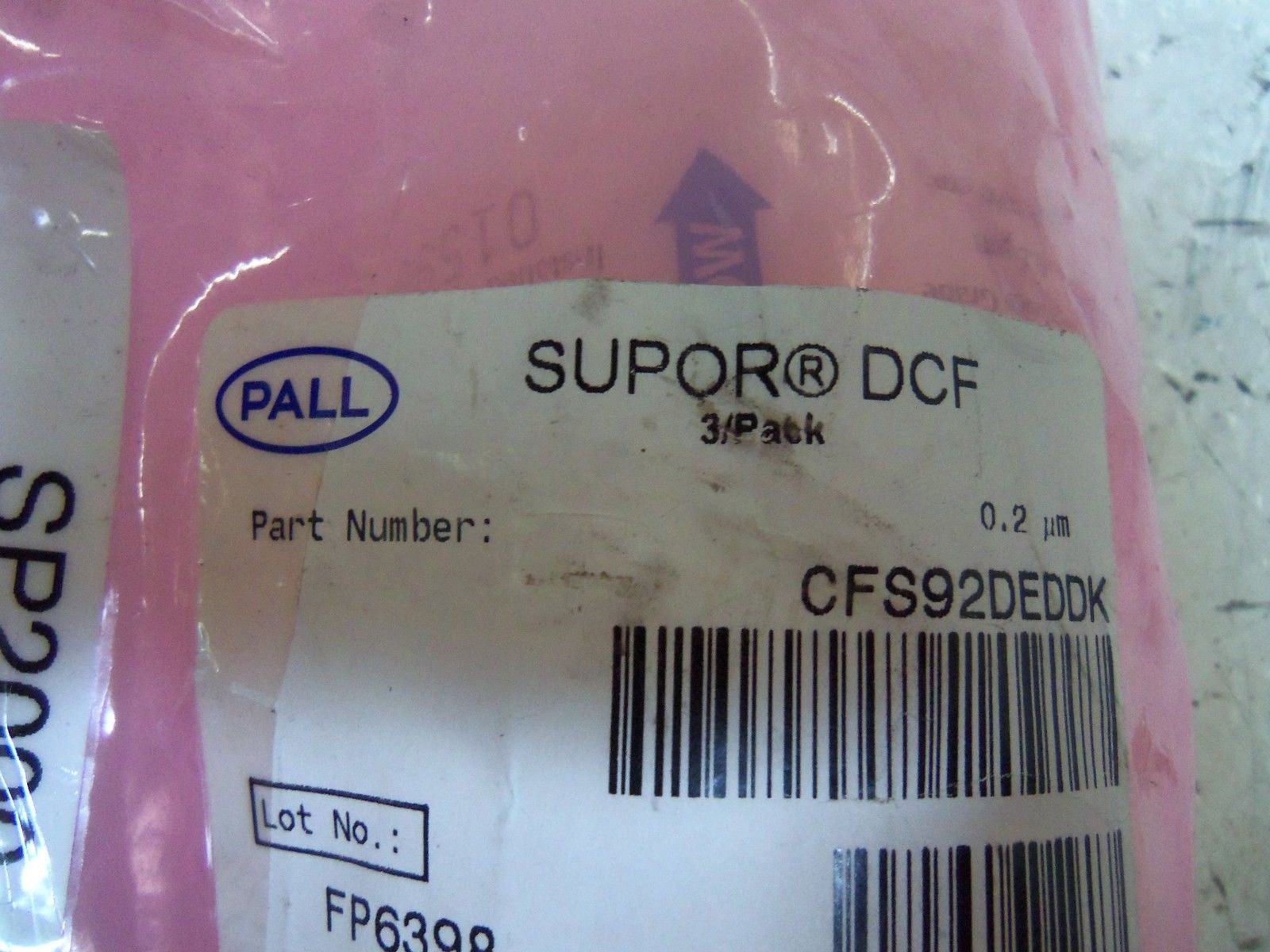 PALL CFS92DEDDK WATER FILTER NSMP