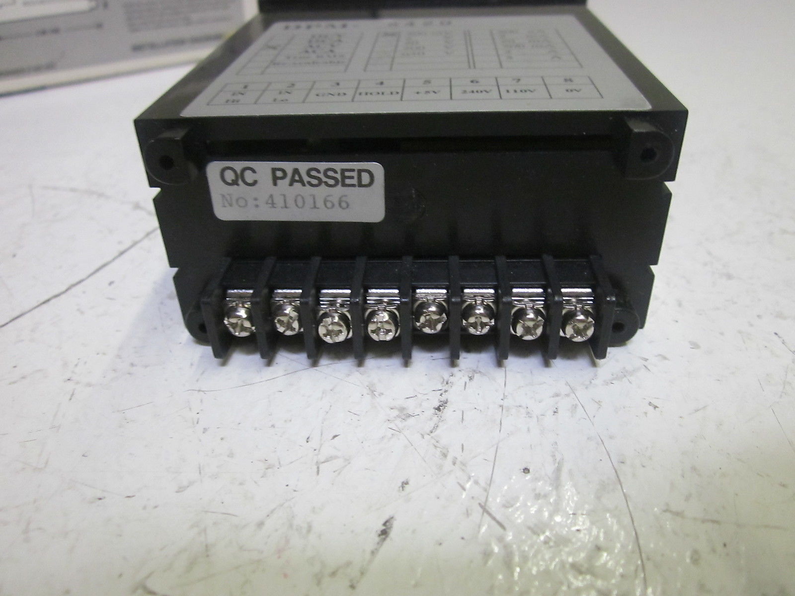 PANEL INSTRUMENTS DPM-8420 PANEL METER 200MV UNMP