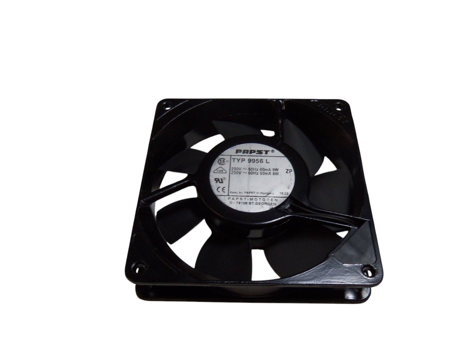 PAPST 9965-L COOLING FAN UNMP