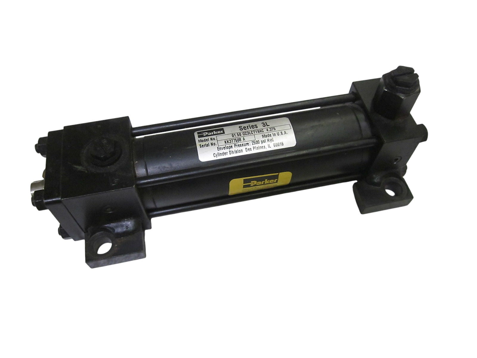 PARKER 01.50CC3LCT19AC4.375 AIR CYLINDER 2500PSI  UNMP
