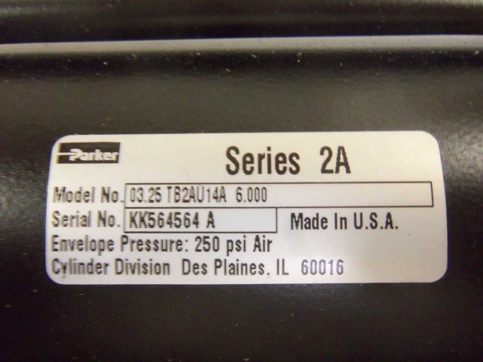PARKER 03.25TB2AU14A VALVE NSNP