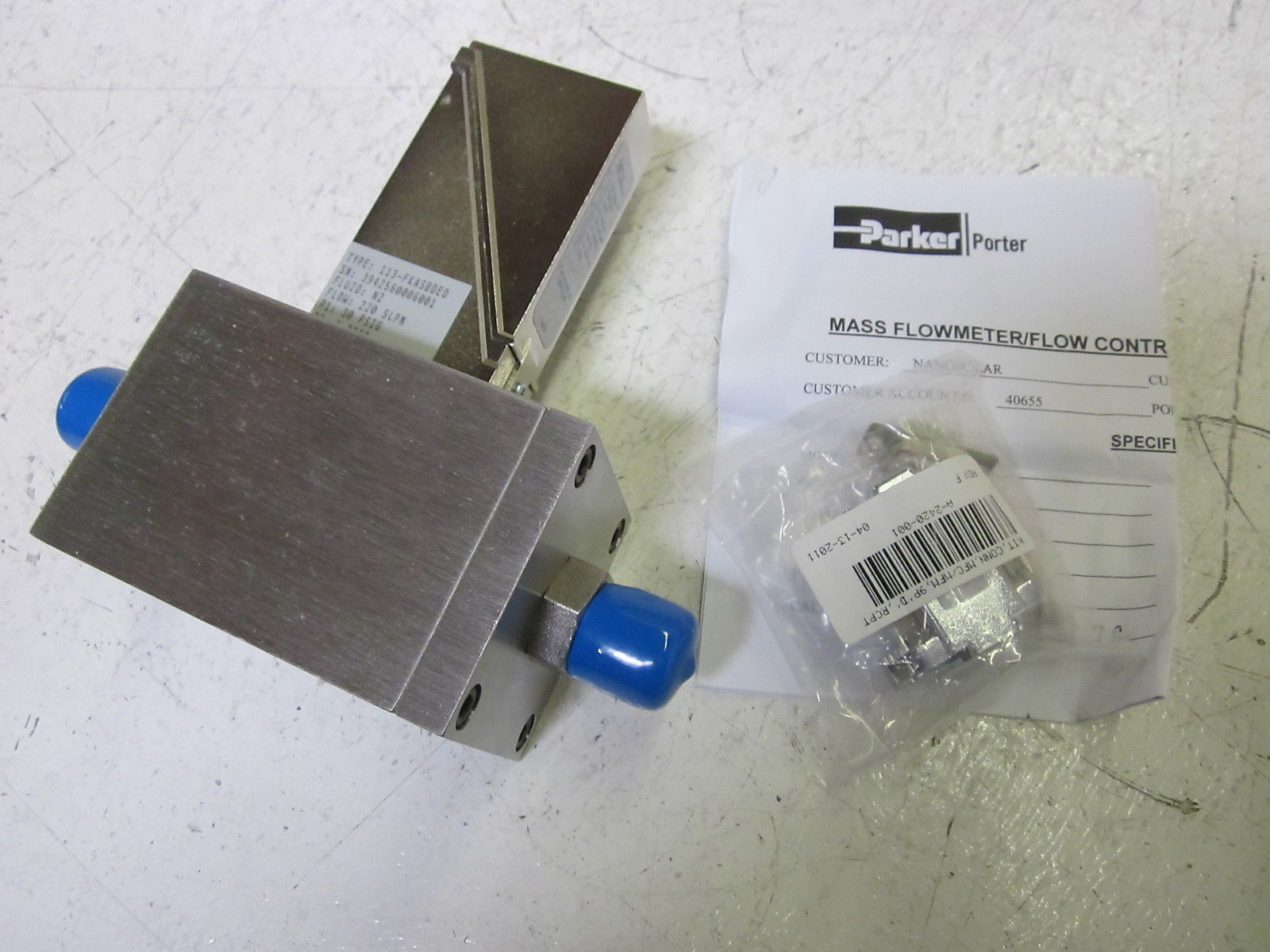 PARKER 113-FKASBDED N2 30PSIG NSMP