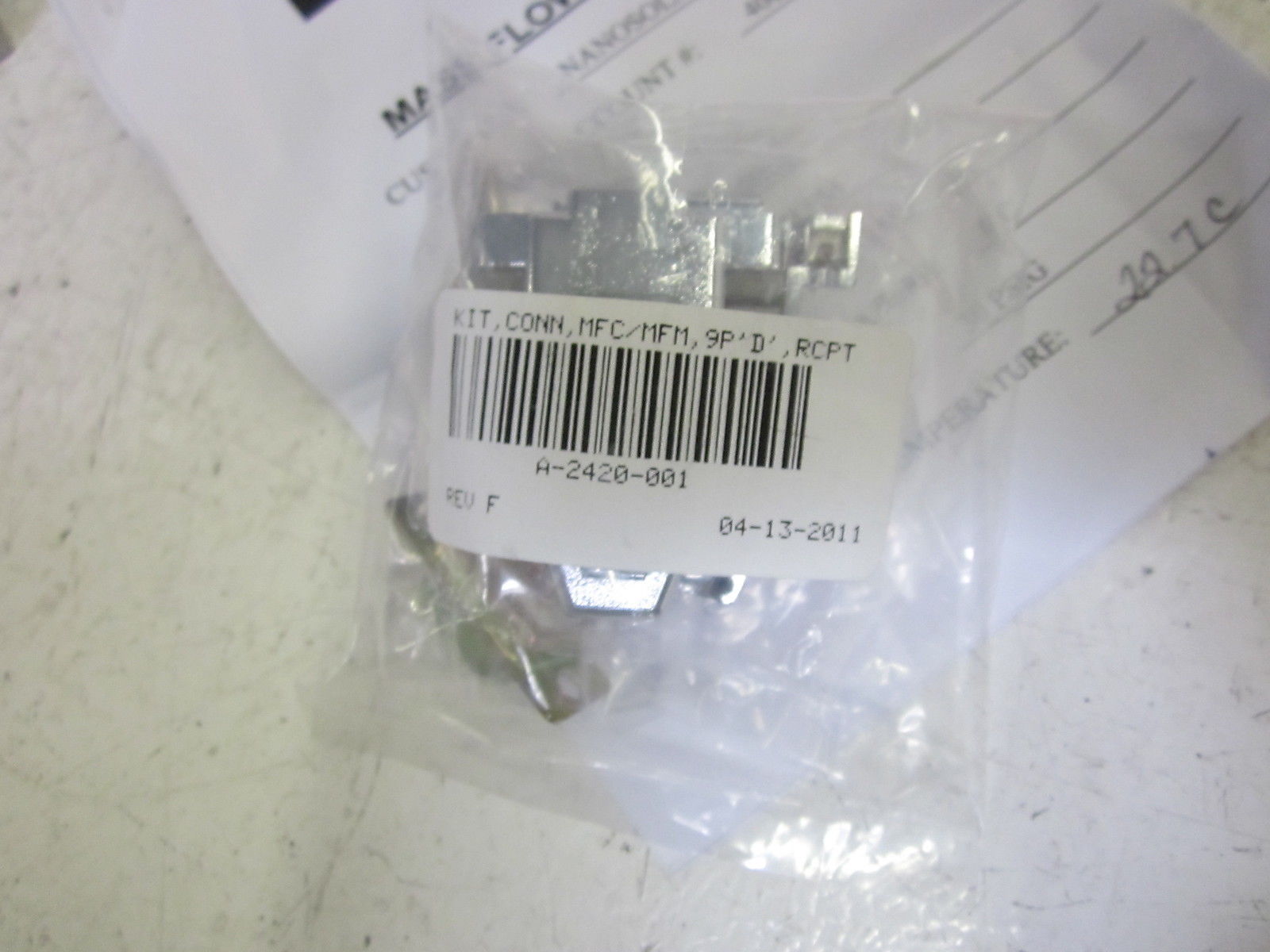 PARKER 113-FKASBDED N2 30PSIG NSMP
